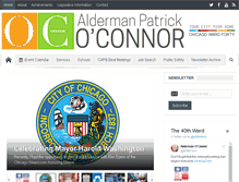 Tablet Screenshot of aldermanoconnor.com